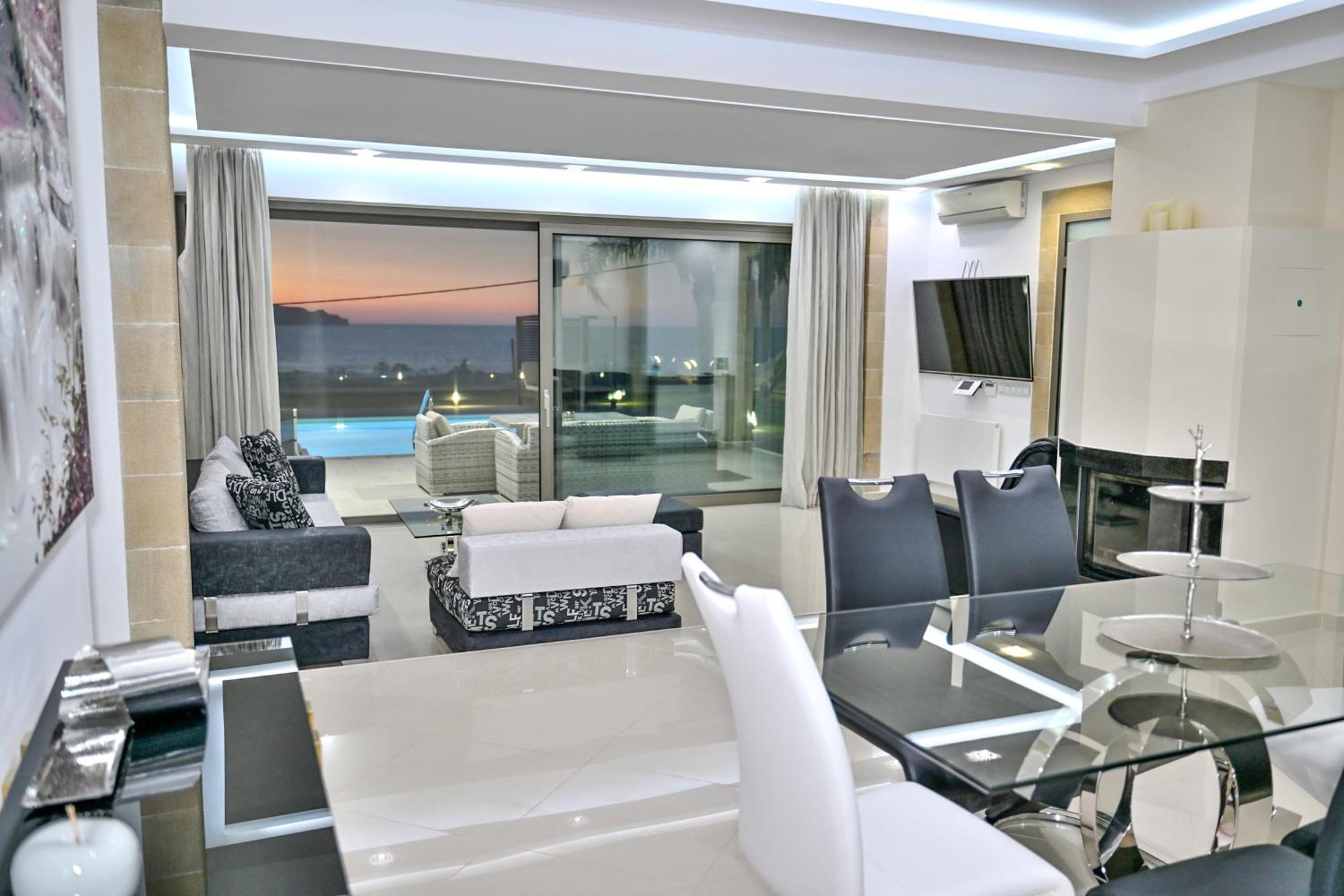 Larimar Luxury Sea View Villa Kissamos Exterior photo